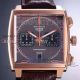 Perfect Replica TAG Heuer MONACO Rose Gold White Dial Watches 44mm (4)_th.jpg
